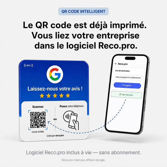 Plaque Reco.pro Avis Google