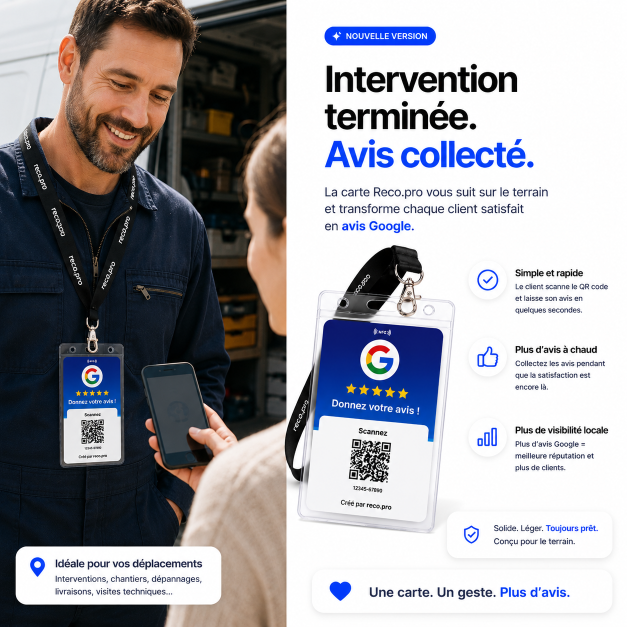 Carte Reco.pro Avis Google