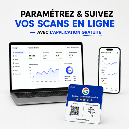 Plaque Reco.pro Avis Google