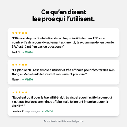Carte de visite NFC personnalisée Reco.pro (Mini-site inclus)