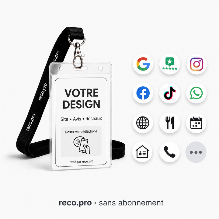 Carte de visite NFC