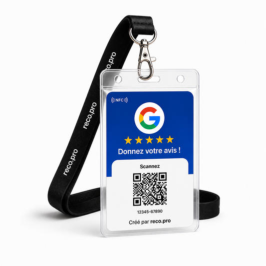 Carte NFC Avis Google